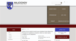 Desktop Screenshot of majcichov.sk