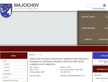 Tablet Screenshot of majcichov.sk
